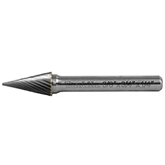 [B53095] Lima Rotativo Conica Puntada Diamante Para Inoxidable Zanco 1/4"