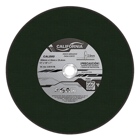 [CALD80] Disco De Corte 14" X 1/8"X 1"