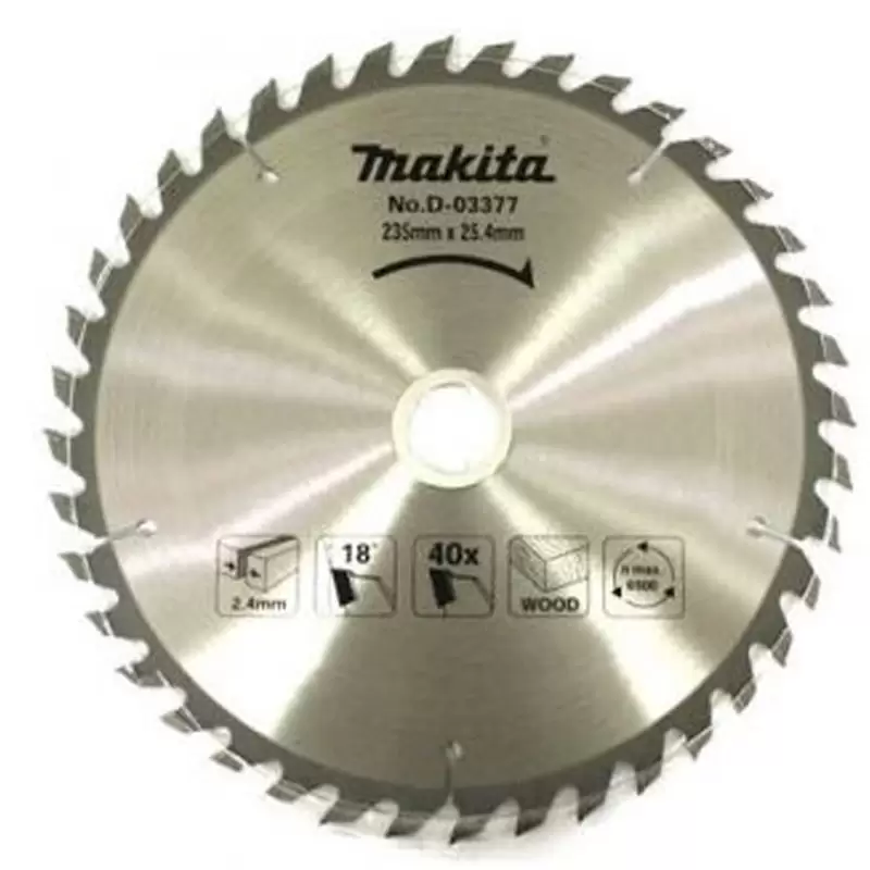 [D03377] Disco Sierra Circular 9 1/4" 40 Dientes 5/8"