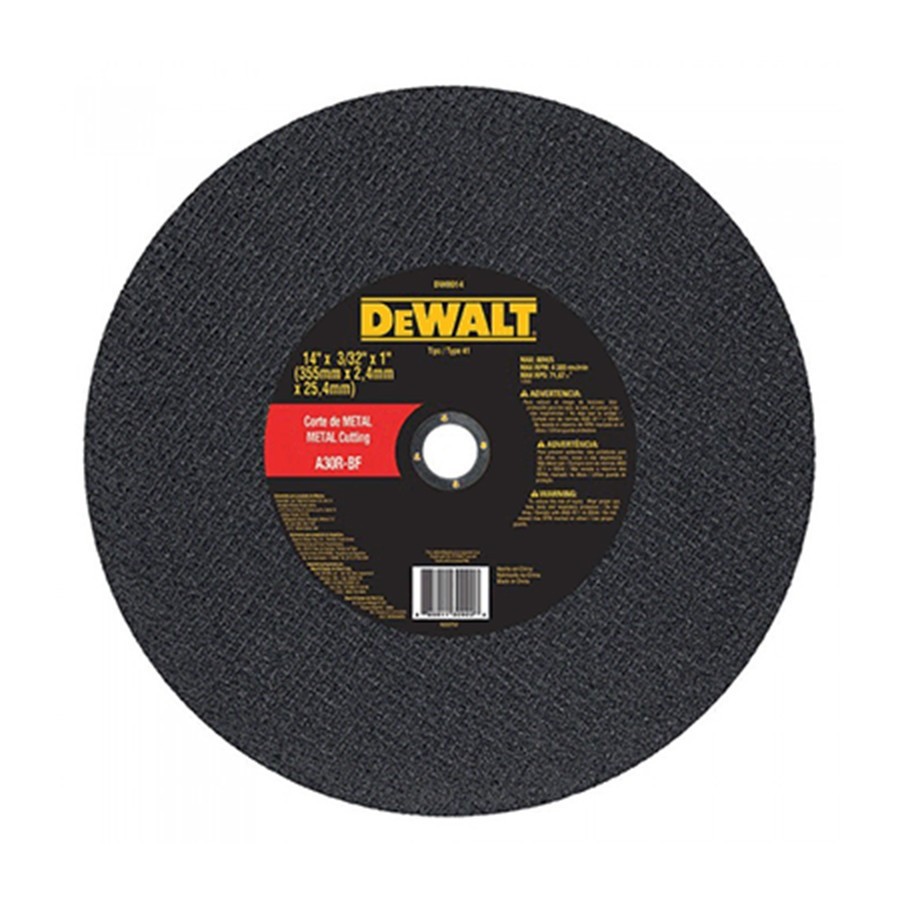 [DW0014] Disco Abrasivo 14"x7/64"x1" Corte metal